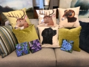 Handpainted Pillows